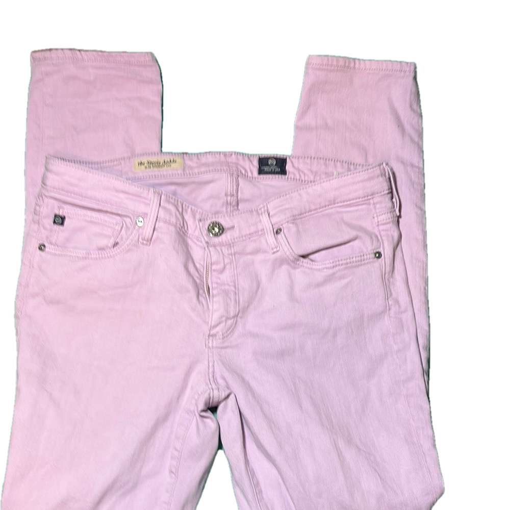 Womens Ag jeans light purple size 29 r stevie ankle